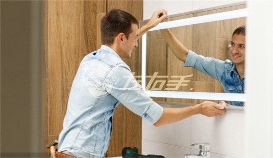 平開(kāi)門(mén)衣柜穿衣鏡怎么安裝才是正確的