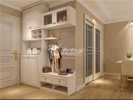 進(jìn)門(mén)玄關(guān)鞋柜效果圖