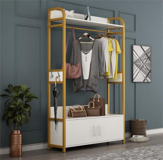 玄關處掛衣架好嗎，玄關處放晾衣架的效果