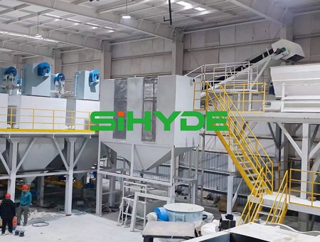 耐火材料配料生產(chǎn)線(xiàn)