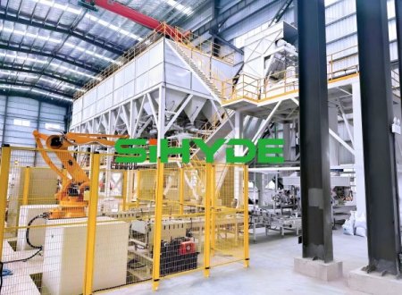 30倉不定型耐火材料自動(dòng)化配料線