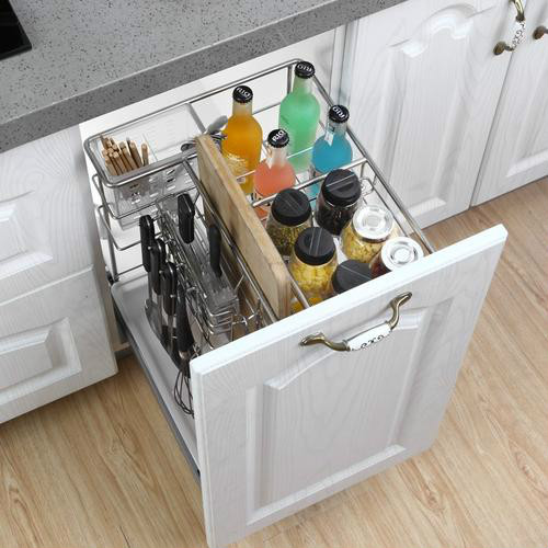 櫥柜吊柜液壓拉籃安裝方法，專業(yè)的安裝需要專業(yè)的方法