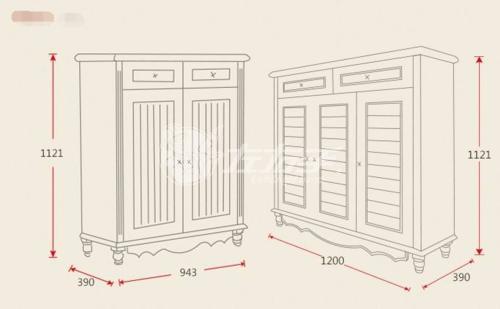 一般鞋柜尺寸是多少？鞋柜尺寸標(biāo)準(zhǔn)尺寸