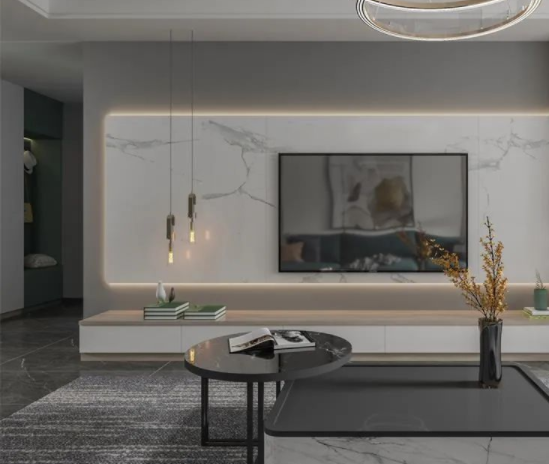 現(xiàn)代客廳裝修設(shè)計(jì)：不同戶型該如何定制電視柜，這么多款式怎么選？