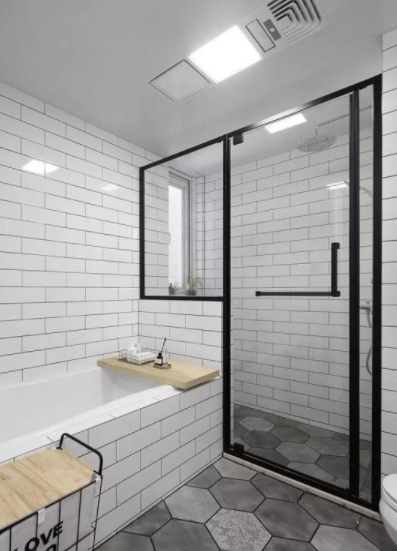 浴室裝修設(shè)計(jì)圖：家庭浴室裝修如何布局？做好這些細(xì)節(jié)施工