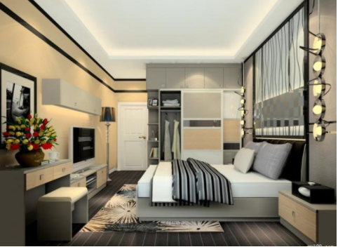 臥室家具裝飾：臥室裝飾柜的風格和搭配方法