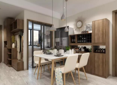 客廳裝飾畫(huà)風(fēng)水：這樣定制的客廳裝飾柜，面子、里子都有了~