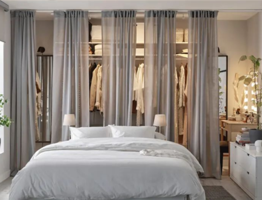 臥室柜子裝飾：讓臥室與衣帽間巧妙共存的方法來了！