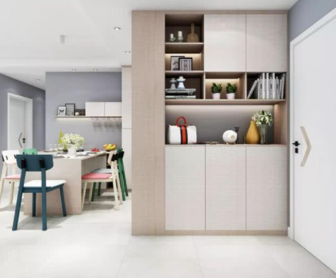 玄關(guān)隔斷設(shè)計：玄關(guān)柜，空間夠一定要裝，沒有玄關(guān)柜，只有住過的人才懂