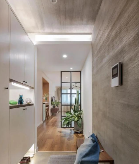 進門鞋柜設計：玄關只放鞋柜就落伍了，現(xiàn)在流行這樣設計