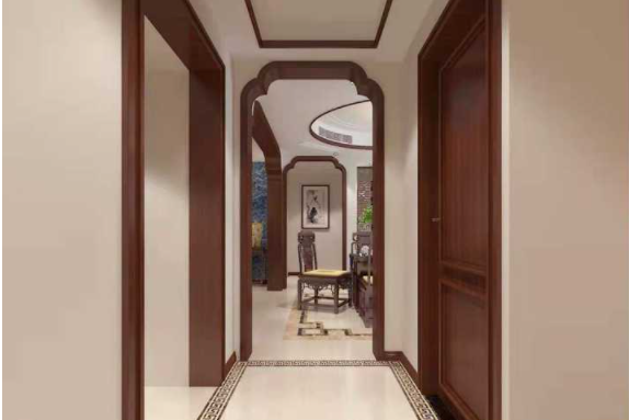 進(jìn)門玄關(guān)裝修效果圖，玄關(guān)吊頂怎么裝修?