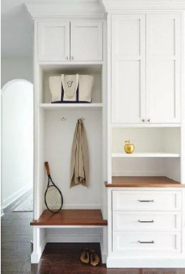 門口智能鞋柜，玄關(guān)鞋柜該怎么設(shè)計才好看？