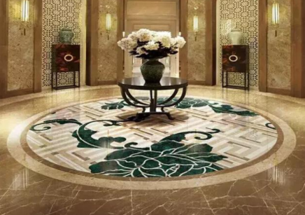 大理石馬賽克拼花，石材拼花的設(shè)計(jì)與加工技術(shù)