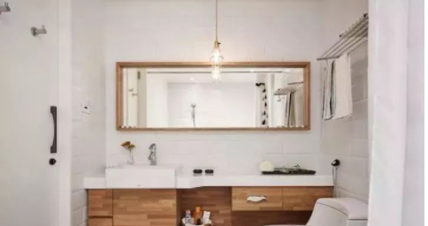 酒店仿古浴室柜：一個好用的衛(wèi)生間浴室柜可以這樣設(shè)計？