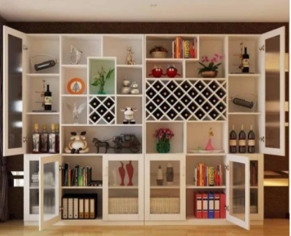 客廳裝飾效果圖，客廳裝飾柜怎么進(jìn)行選購？