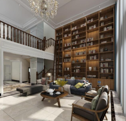 開放式書房家具：書房里的“核心”家具怎么裝？