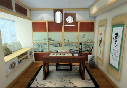 精裝房軟裝風(fēng)格：舒適柔軟書(shū)房的軟裝技巧