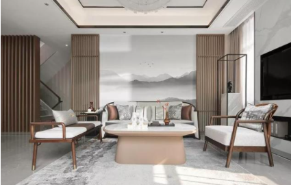 多功能升降茶幾：絕美新中式，利用家具打造出高級(jí)感，茶幾更是點(diǎn)睛之筆