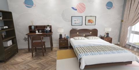 家裝新中式家具：融合現(xiàn)代與中式元素，打造新中式兒童房