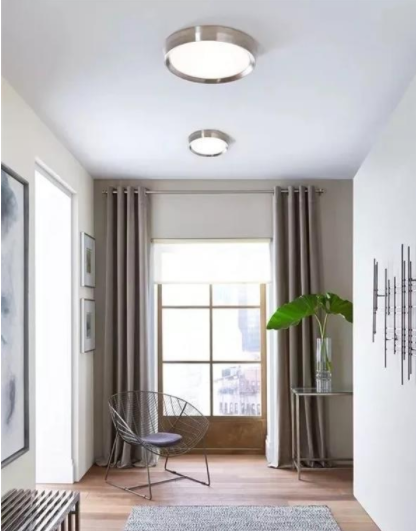 小戶型裝修設(shè)計實例：小戶型裝修設(shè)計，不同的空間如何安裝吸頂燈？