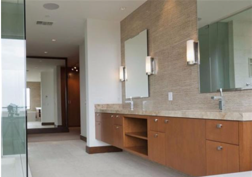 【實木浴室柜品牌】衛(wèi)生間別裝浴室柜了！換成一塊板+移動立柜