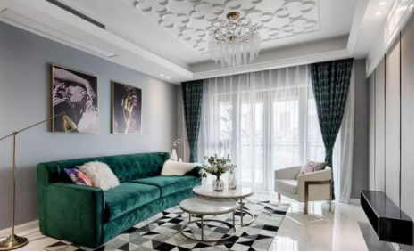 【精裝房軟裝風(fēng)格】深圳軟裝裝修窗簾怎樣搭配顏色更出眾？