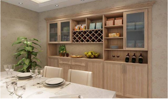 【現(xiàn)代風(fēng)格客廳效果圖】現(xiàn)代客廳怎么選購(gòu)酒柜，有何技巧?
