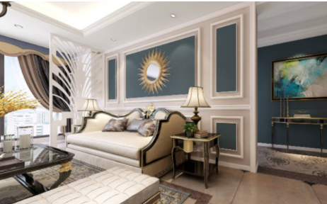 【室內(nèi)簡歐裝修效果圖】簡歐風格裝修之客廳瓷磚如何選購？