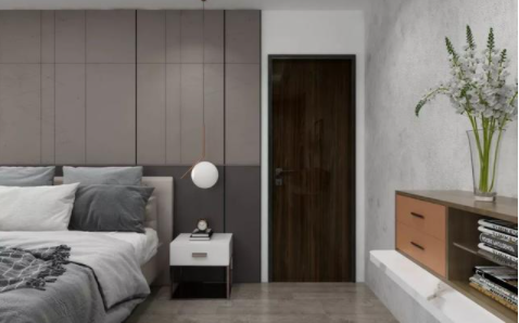 長沙小戶型家裝，木門家裝還能這么搭配？